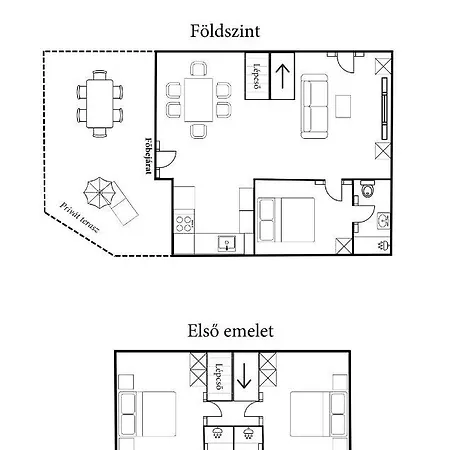 Pihe Apartmanok Balatonfured Exterior photo